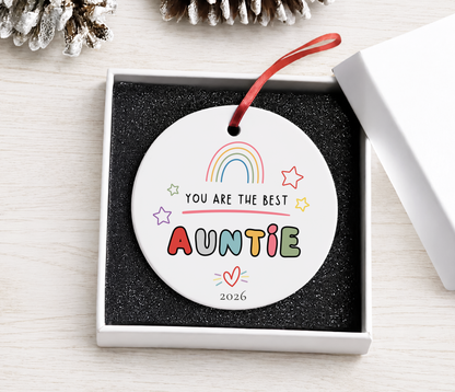 Personalized Ornament for Auntie