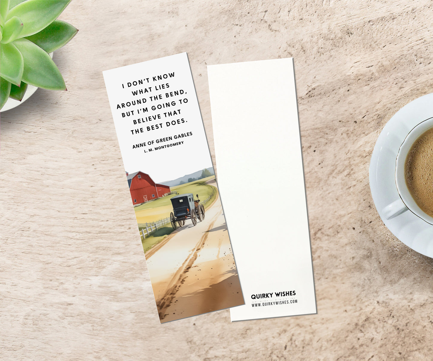 Literature Bookmark - Anne of Green Gables