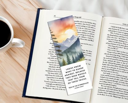 Inspirational Quote Bookmark - Tess of the D’Urbervilles