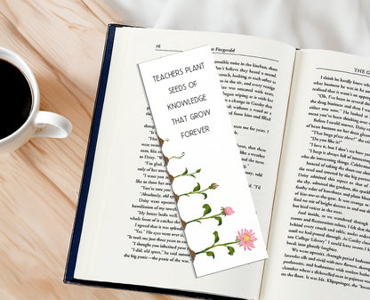 Appreciation Bookmark - Helping Me Grow