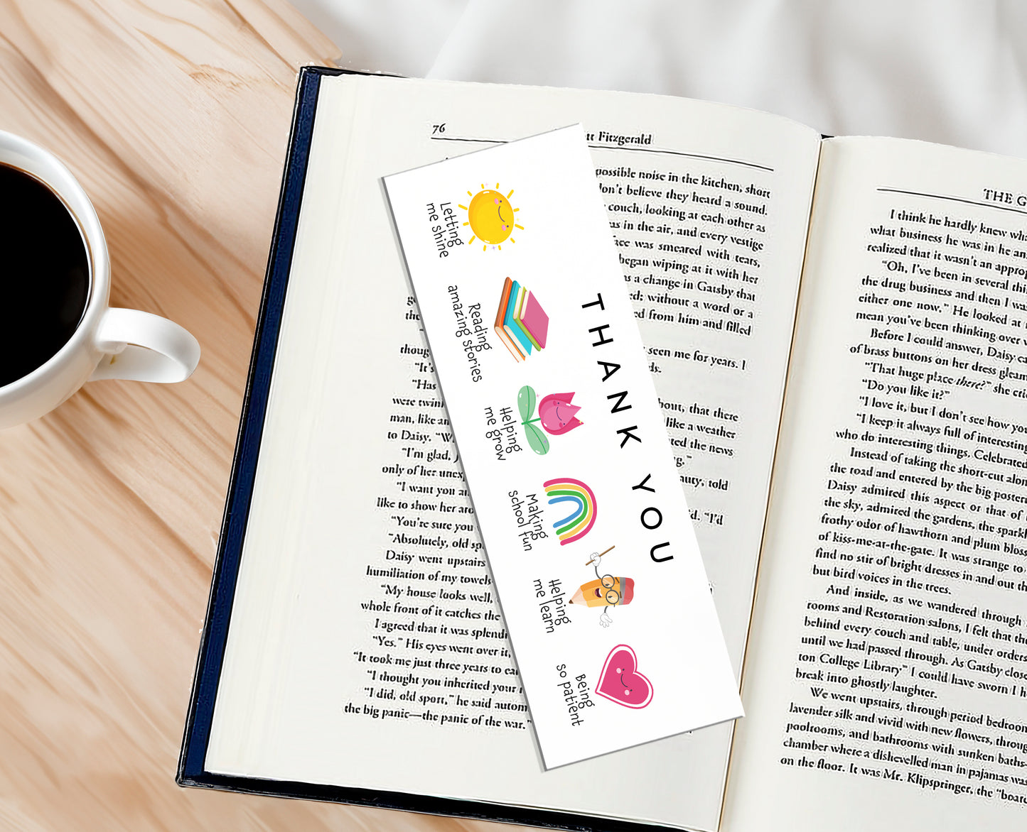 Teacher Appreciation Bookmark