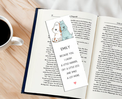 Personalized Friendship Bookmark