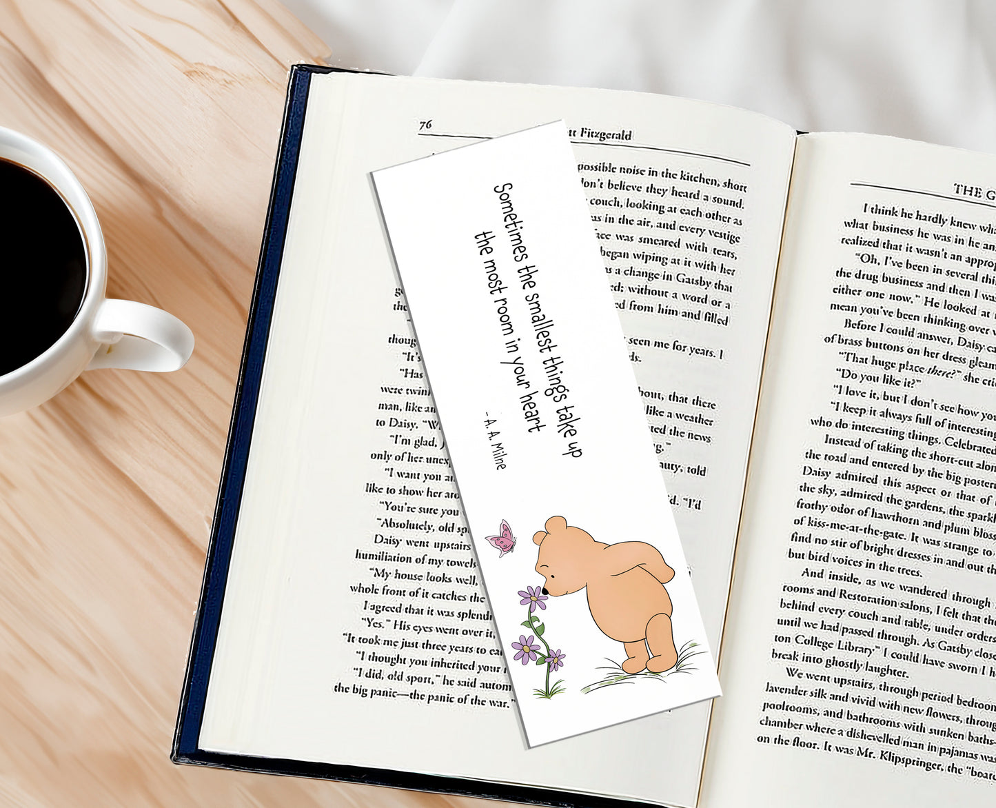 Classic Pooh Bear Bookmark
