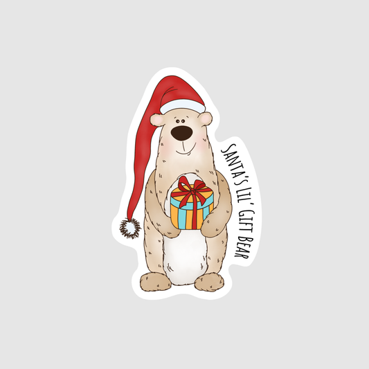Santa’s Lil’ Gift Bear