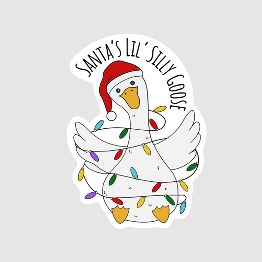 Santa's Lil' Silly Goose