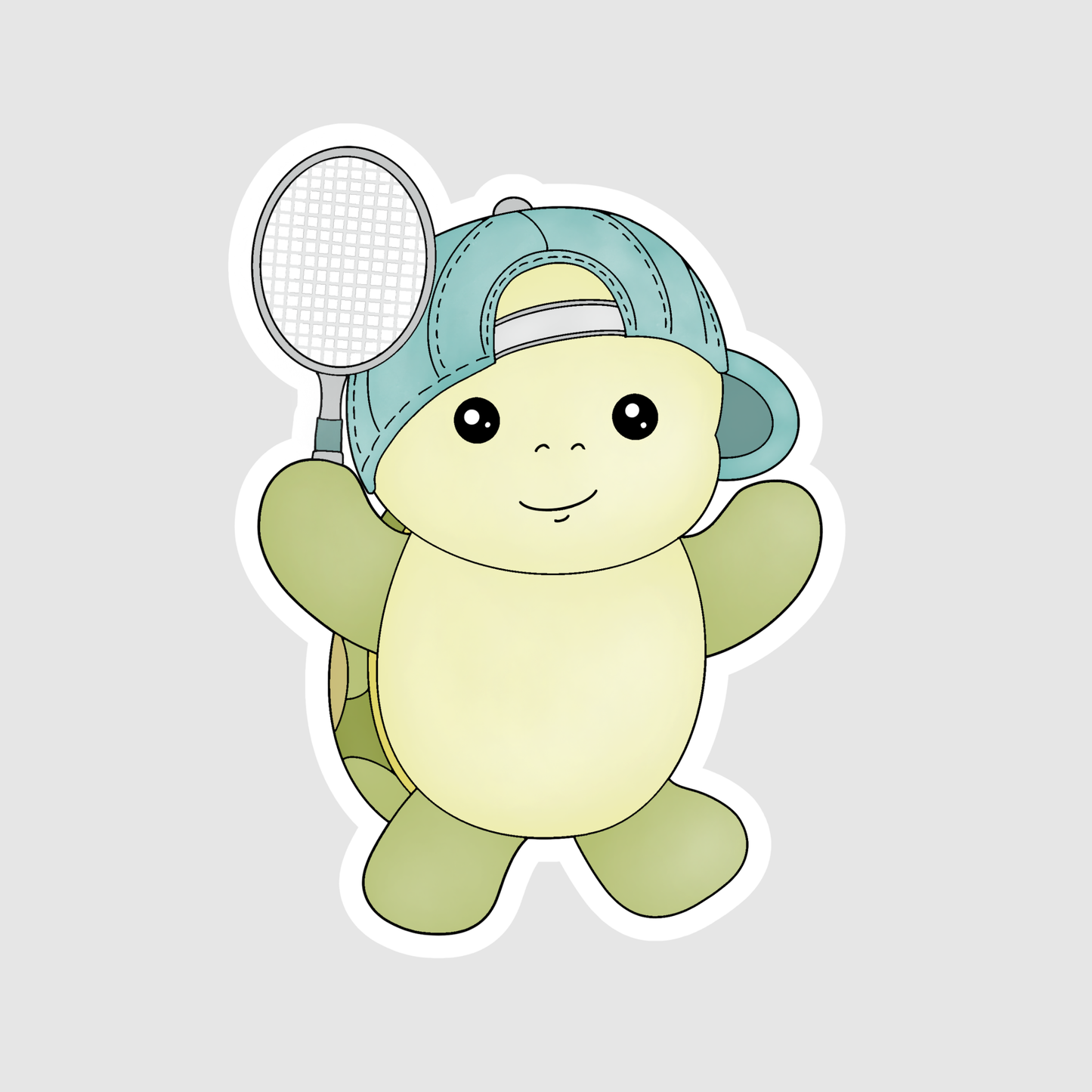 Turtle The Tennis Player
