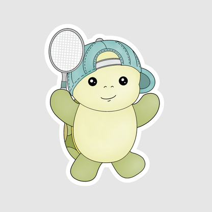 Turtle The Tennis Player