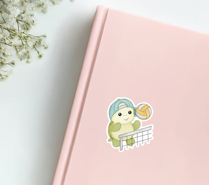 Turtle The Volleyball Player