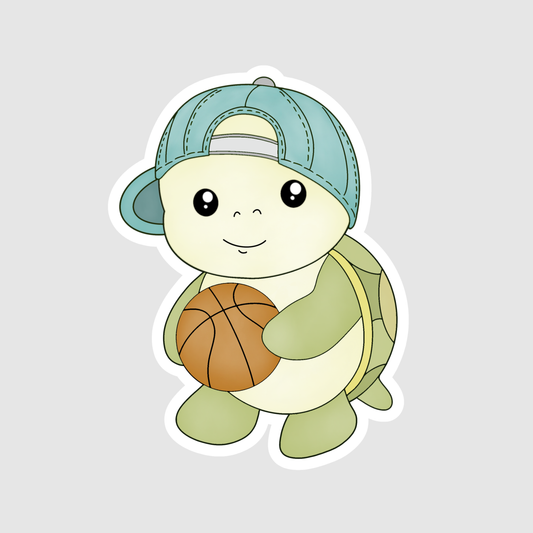 Turtle The Basketball Player