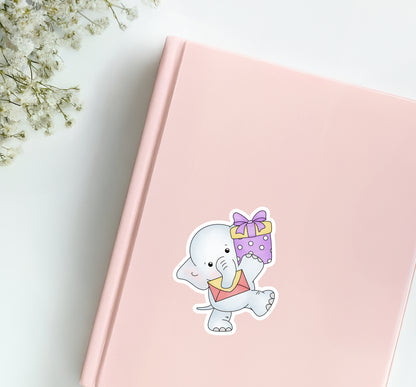 Elephant With Gift