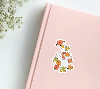 Falling Leaves Silly Goose