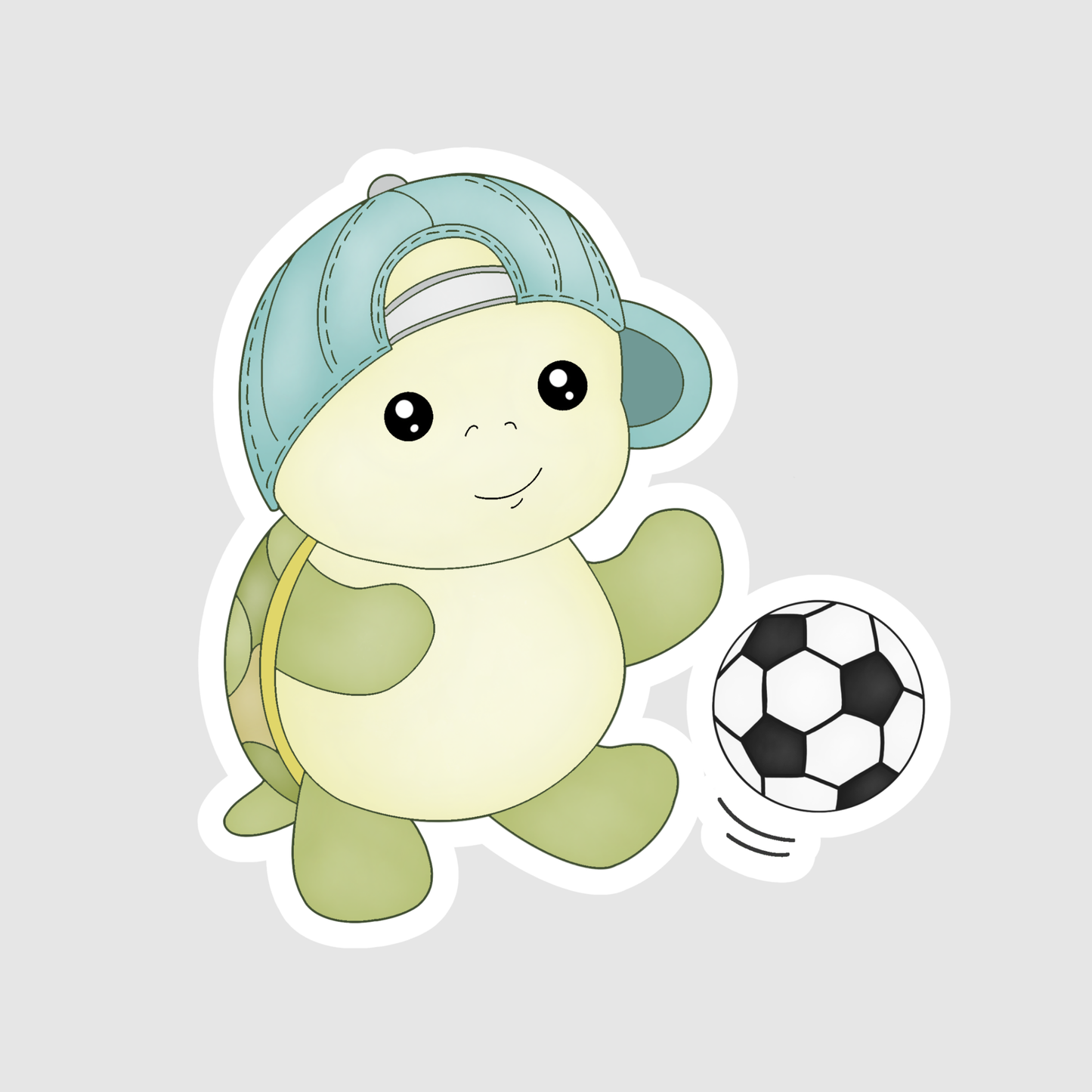 Turtle The Soccer Player