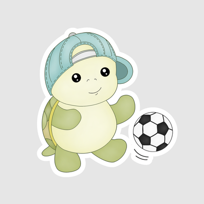 Turtle The Soccer Player