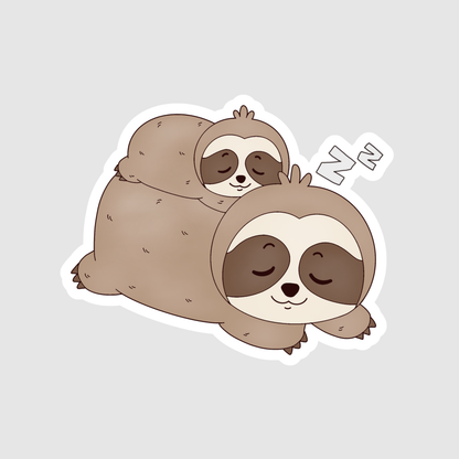 Sloth and Baby