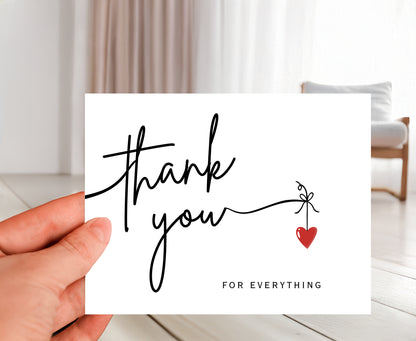 Thank You Card