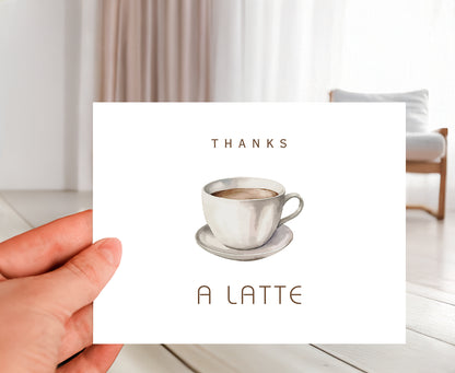 Thank You Card - Thanks A Lot