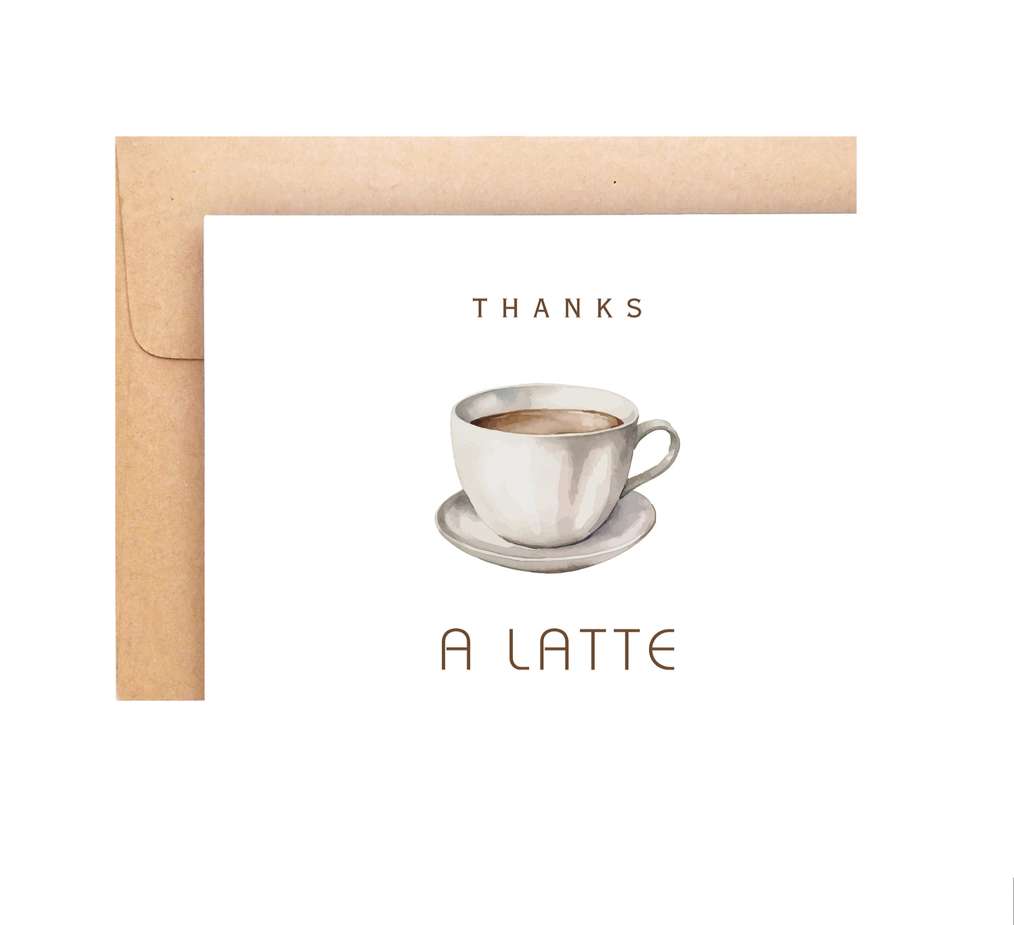Thank You Card - Thanks A Lot