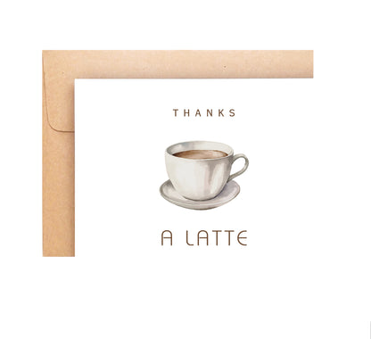 Thank You Card - Thanks A Lot