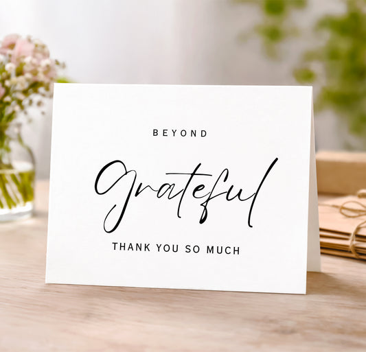 Thank You Card