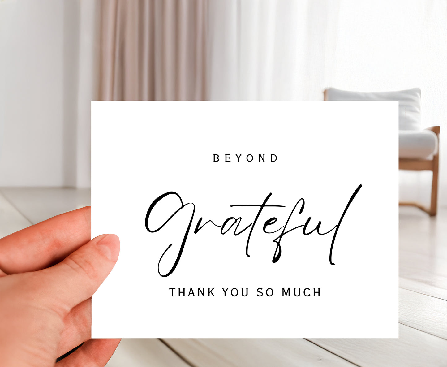 Thank You Card