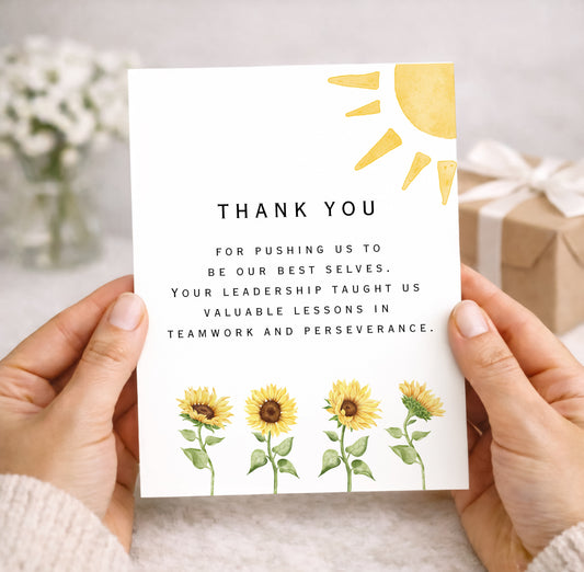 Thank You Card