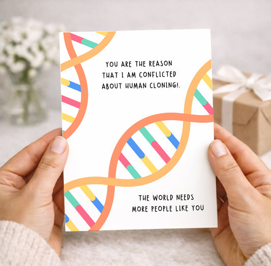 Thank You Card , DNA Humor