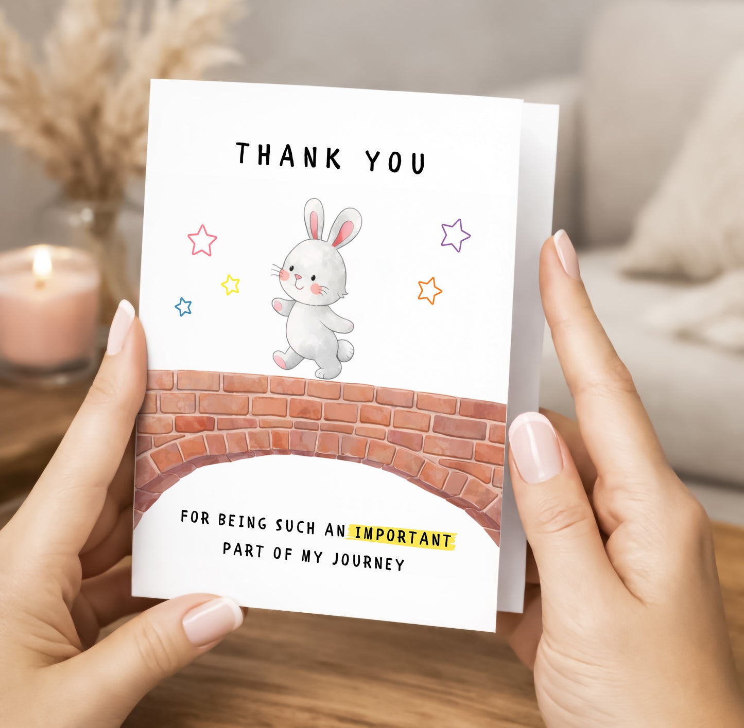 Appreciation Card, My Journey