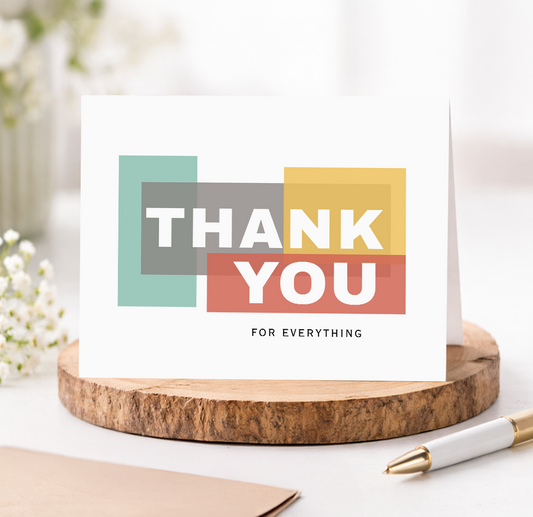 Thank You Card
