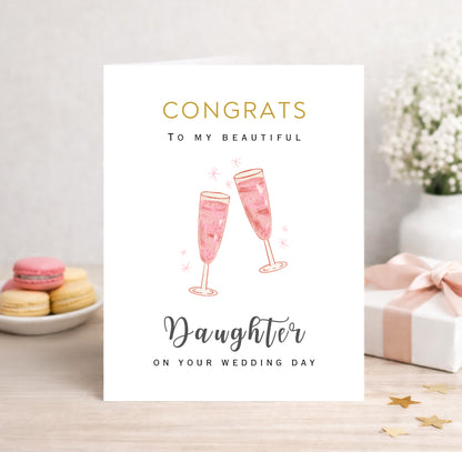 Wedding Card for Daughter