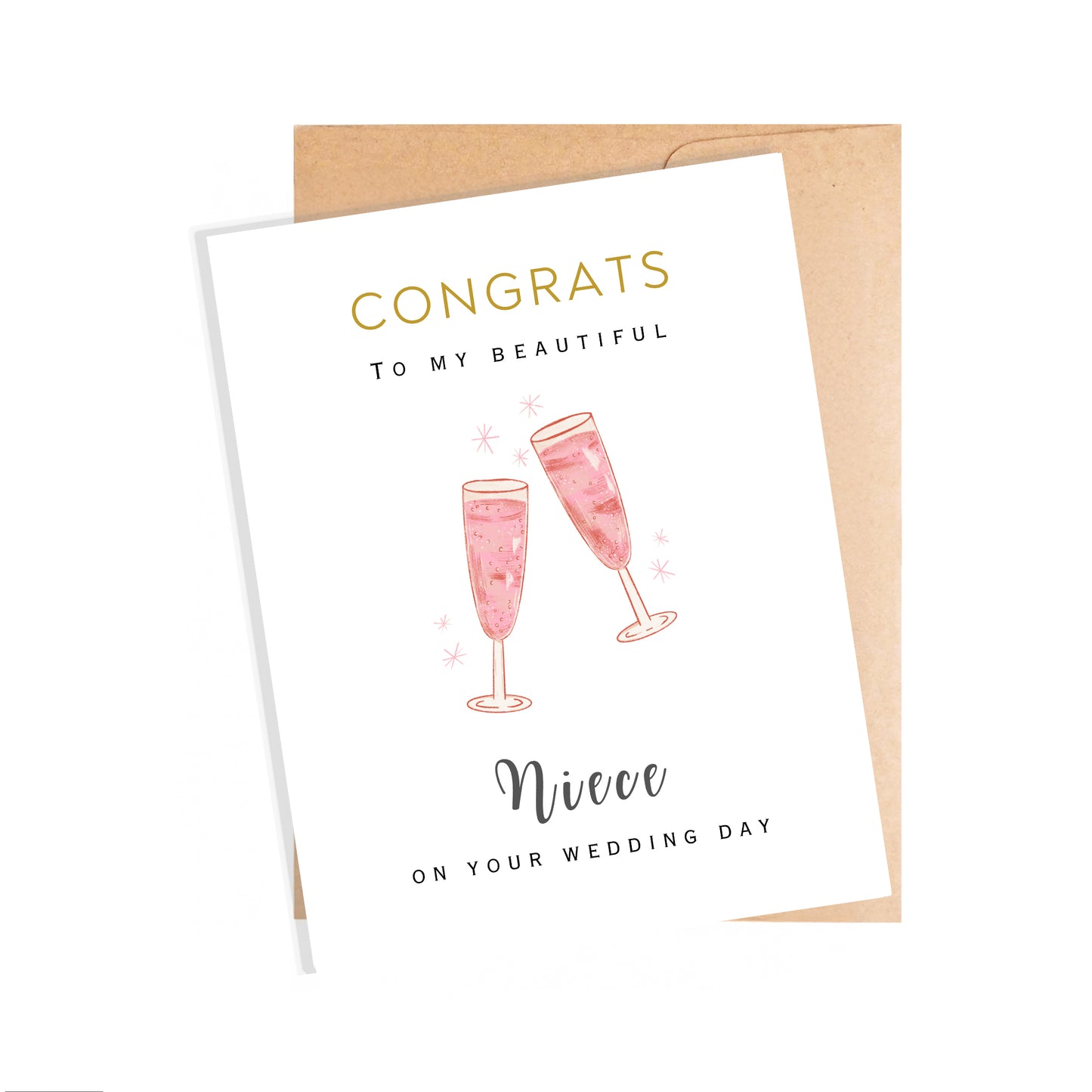 Wedding Card for Niece