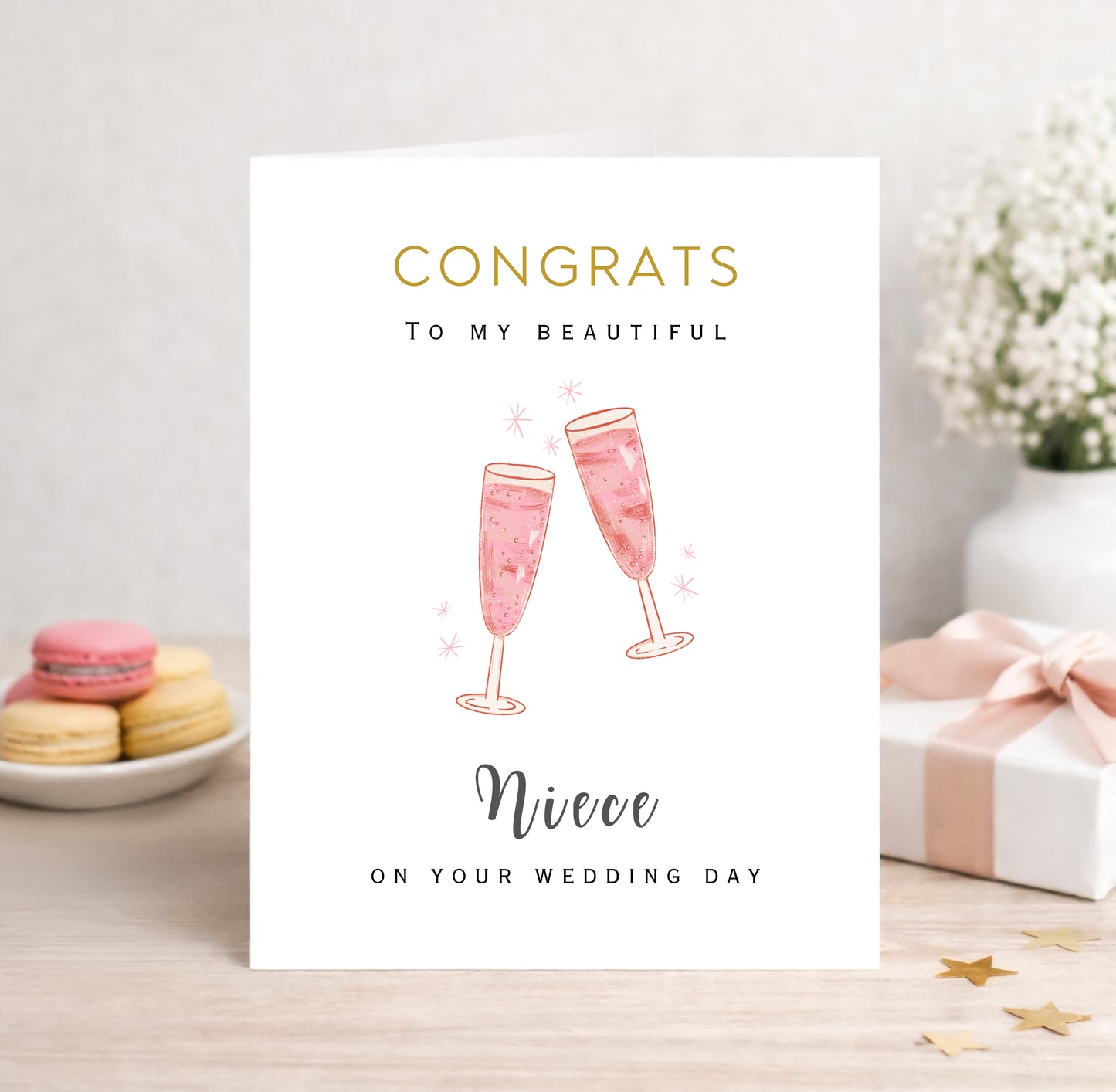 Wedding Card for Niece