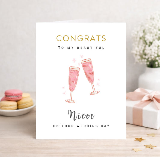 Wedding Card for Niece