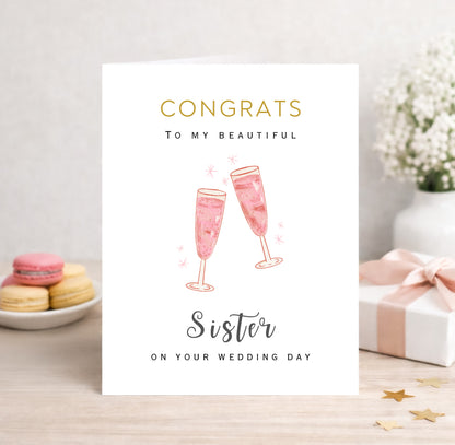 Wedding Card for Sister