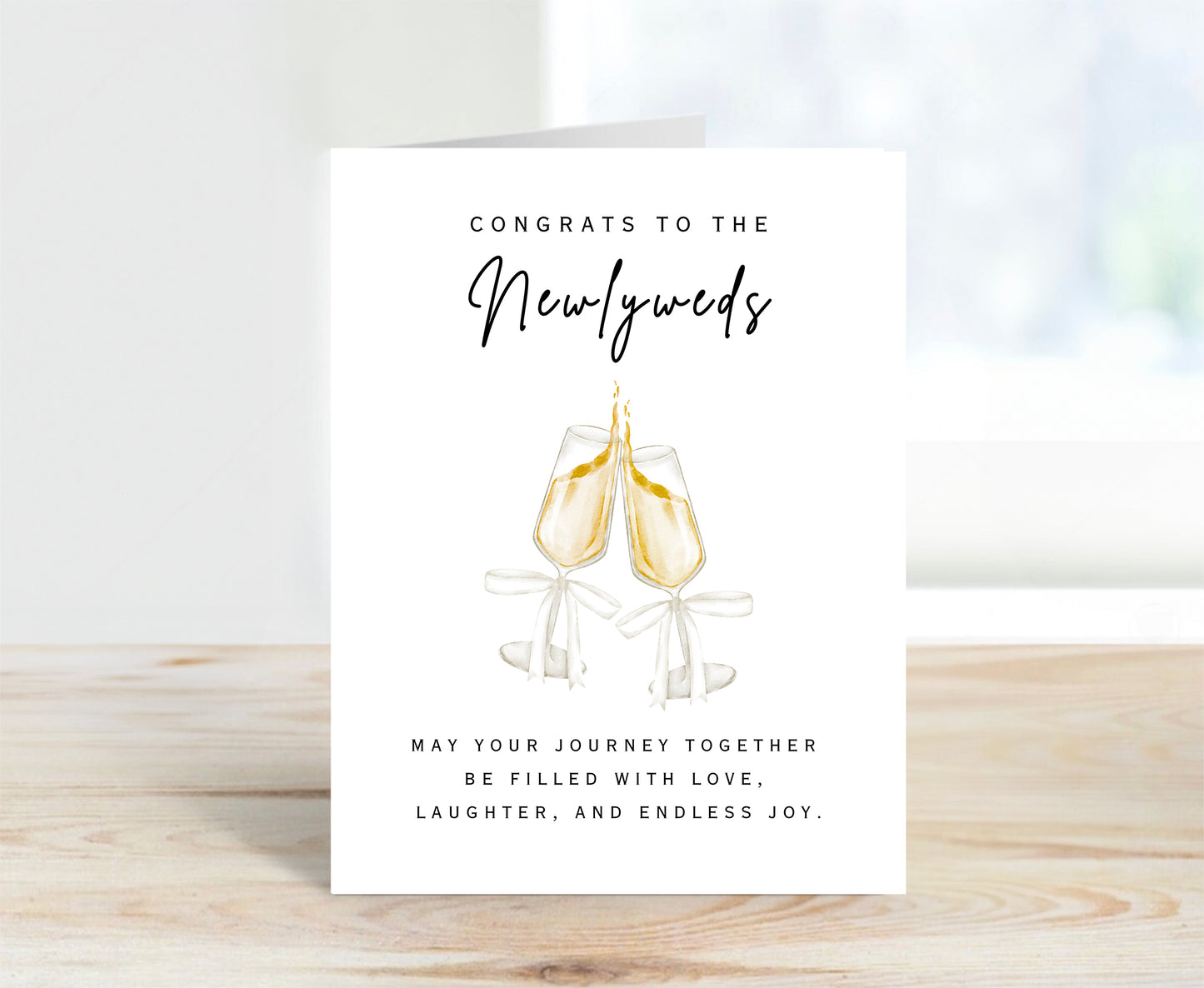Congrats Card for Newlyweds