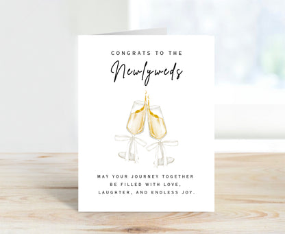 Congrats Card for Newlyweds