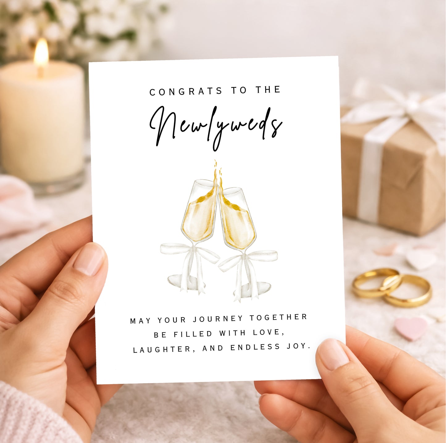 Congrats Card for Newlyweds