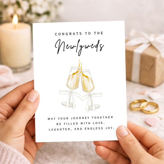 Congrats Card for Newlyweds