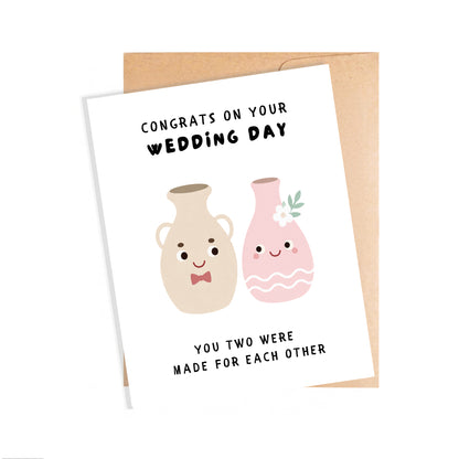 Congrats on Wedding Card