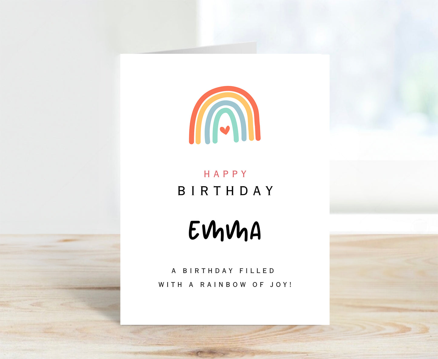 Personalized Birthday Card to Her