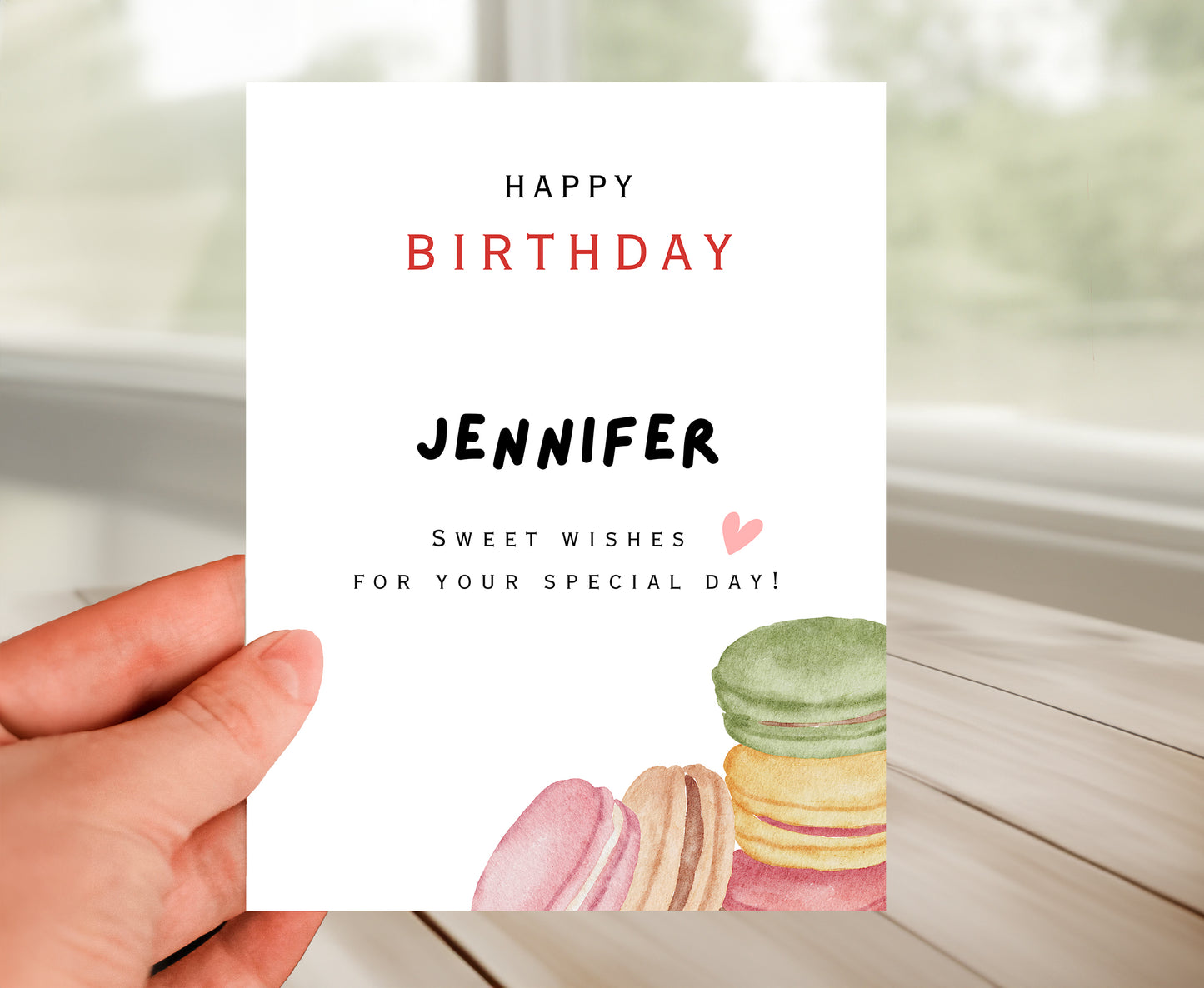 Personalized Birthday Card for Her