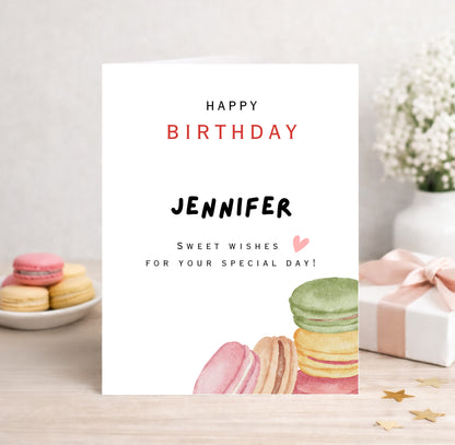 Personalized Birthday Card for Her