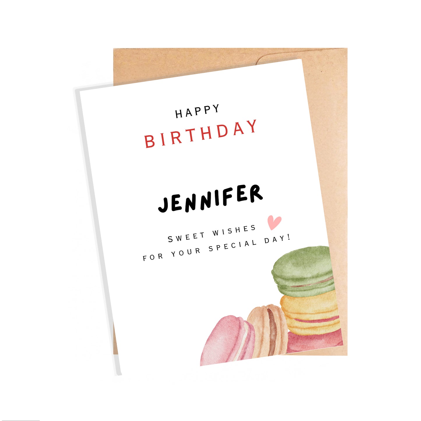 Personalized Birthday Card for Her