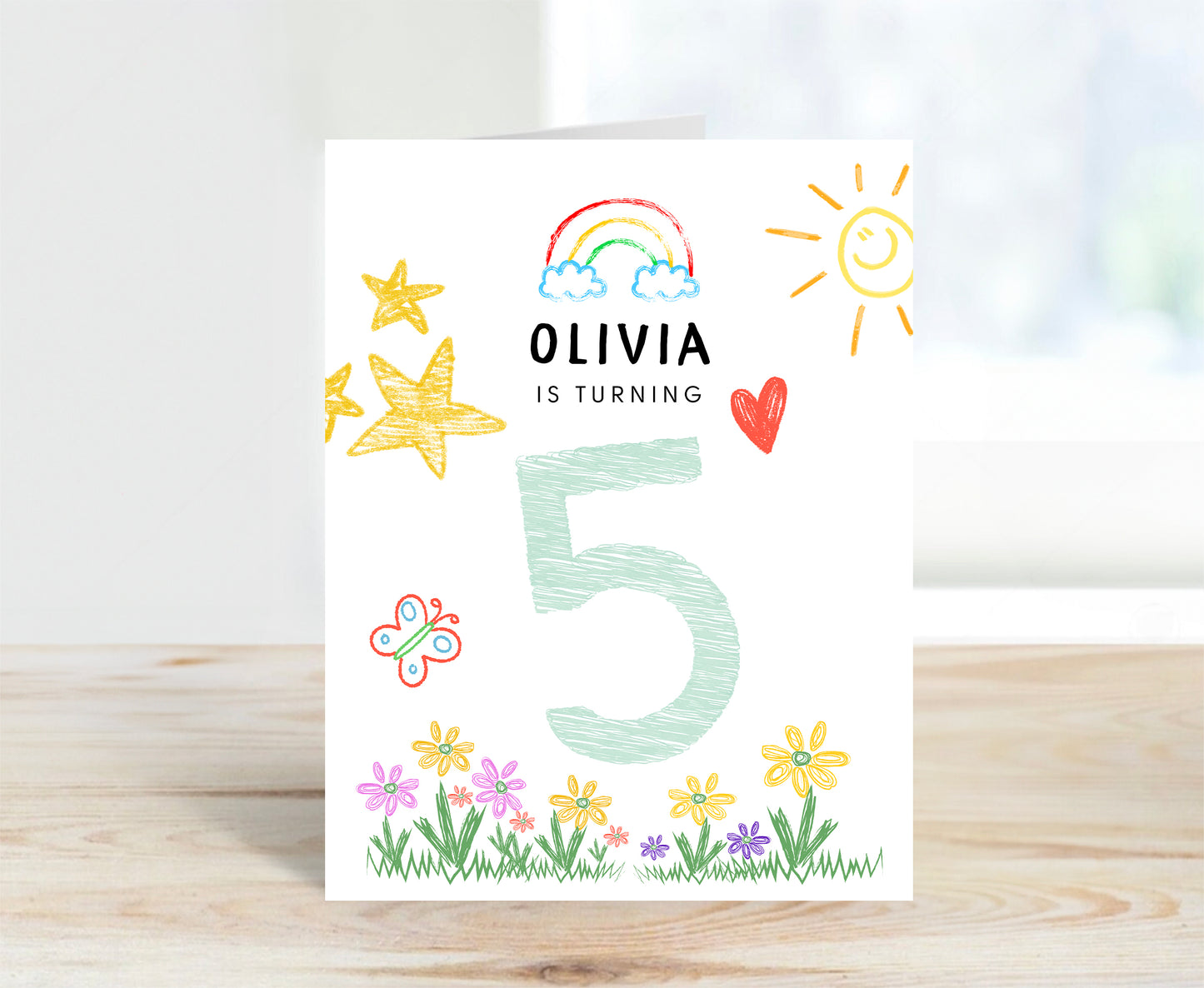 5 Years Old Happy Birthday