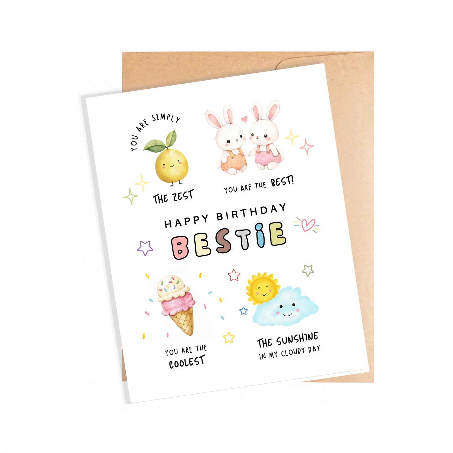 Birthday Card for Bestie