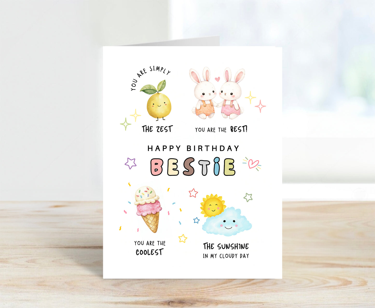 Birthday Card for Bestie