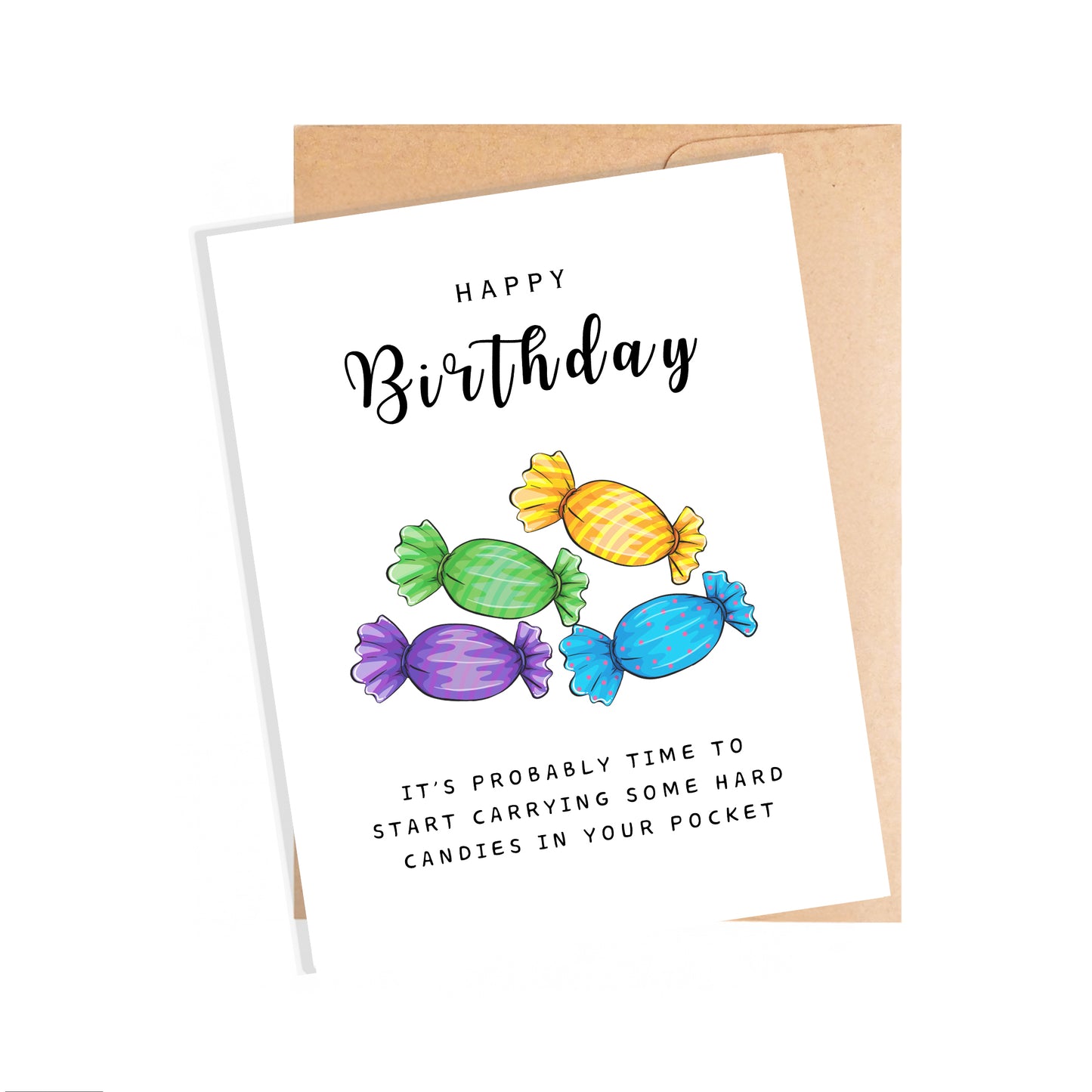Birthday Card, Hard Candies