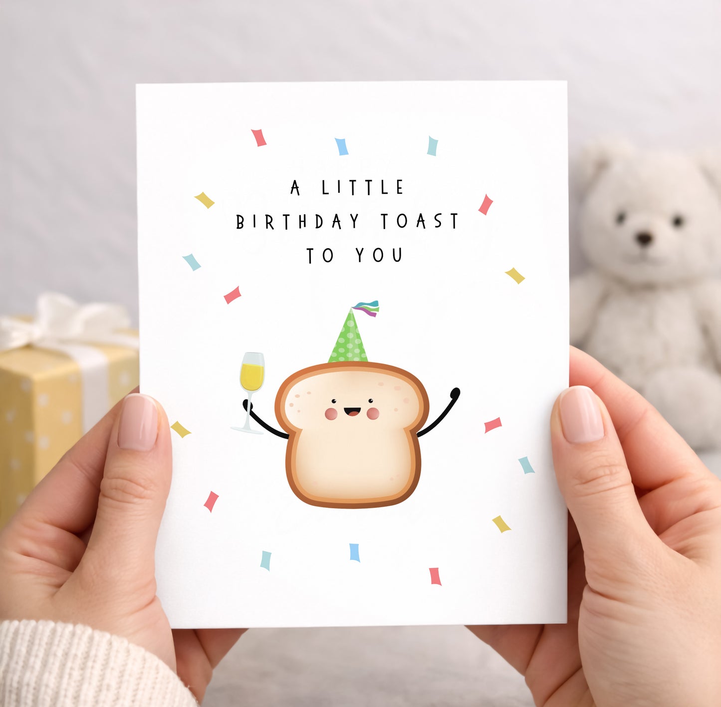 Birthday Card,  A Toast To You