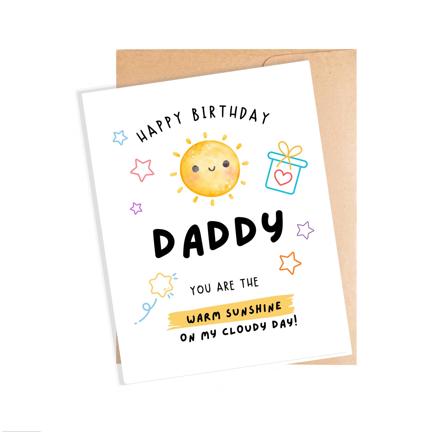 Birthday Card To Daddy