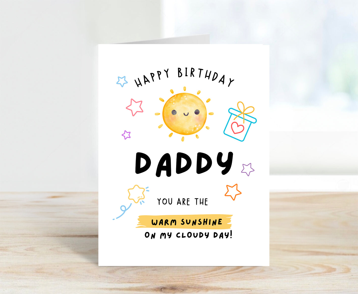 Birthday Card To Daddy