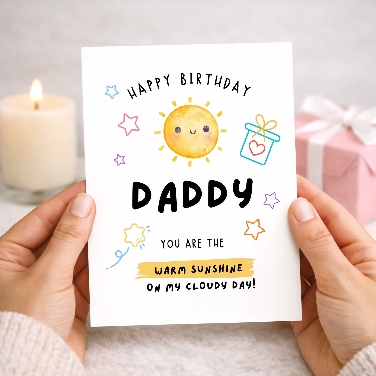 Birthday Card To Daddy